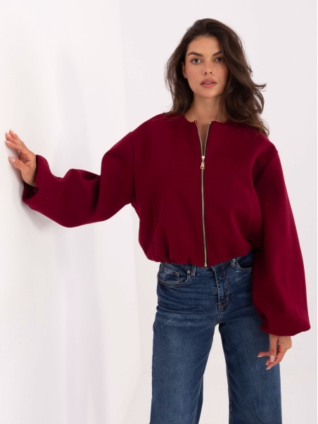 Užtraukiama bomber stiliaus striukė