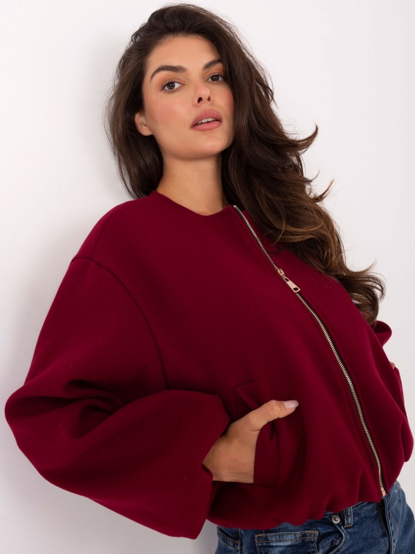 Užtraukiama bomber stiliaus striukė