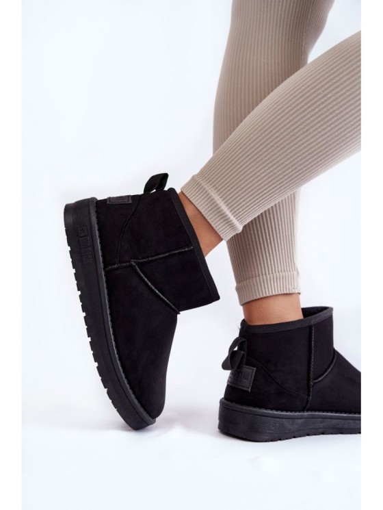 Moteriški šilti sniego batai Big Star KK274288 juodi 2