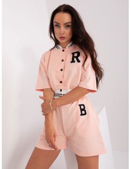 Laisvalaikio kostiumas-EM-KMPL-824.06X-persikinis