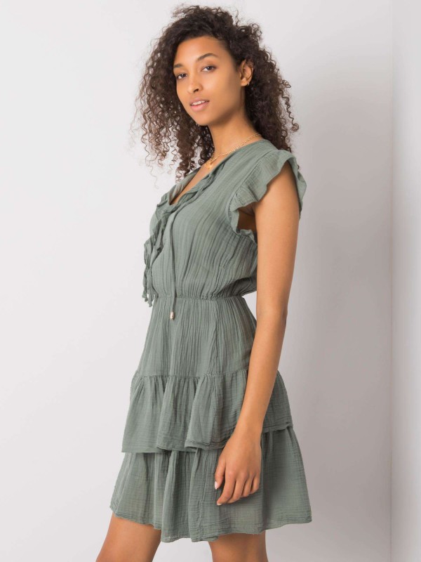 Sukienka-TW-SK-BI-26594.36P-khaki
