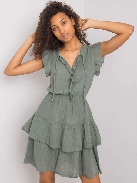 Sukienka-TW-SK-BI-26594.36P-khaki