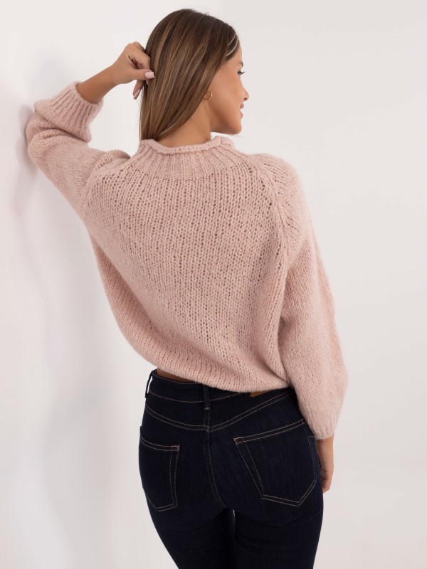 Sweter-MI-SW-1311.31-jasny różowy
