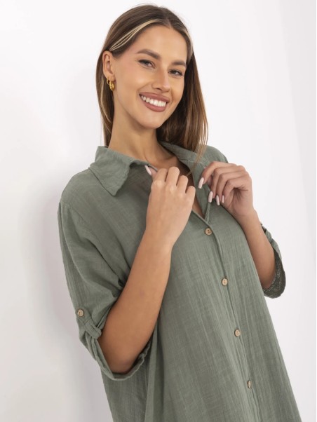 Sukienka-TW-SK-BI-24135.81-khaki