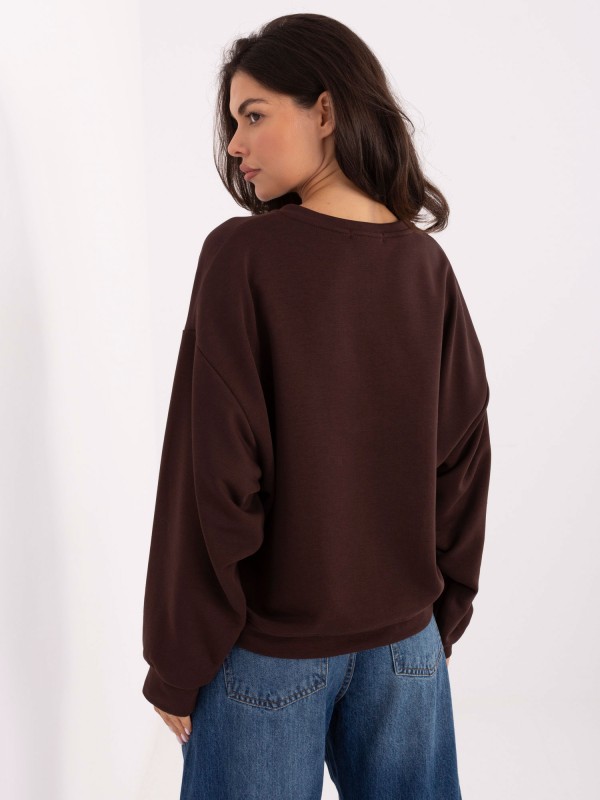 Bluza-IT-BL-H2454.50-ciemny brązowy