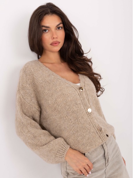 Sweter-MI-SW-0309.89-beżowy