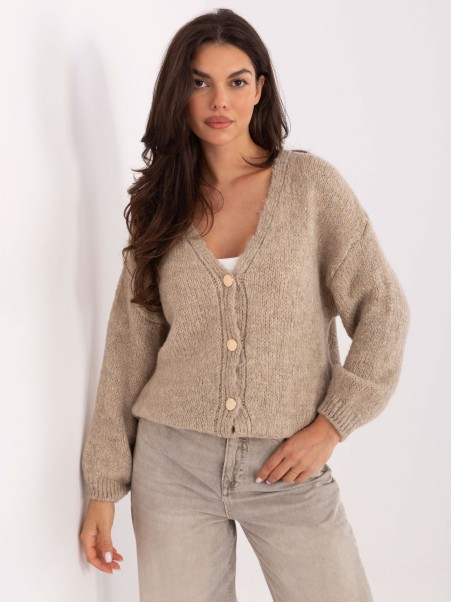 Sweter-MI-SW-0309.89-beżowy