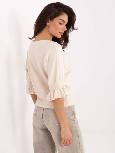Sweter-IT-SW-99244.65-jasny beżowy 2