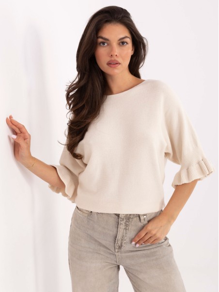 Sweter-IT-SW-99244.65-jasny beżowy