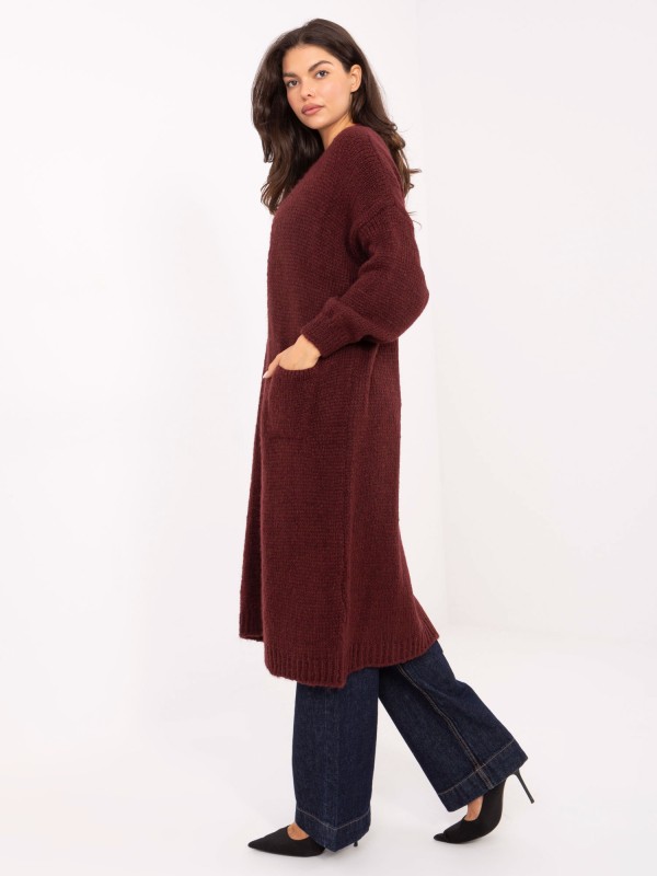Sweter-MI-SW-WM6155.82-bordowy 2