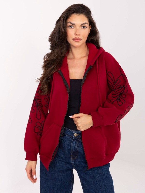 Bluza-RV-BL-A911.22-bordowy 2