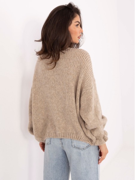 Megztinis-MI-SW-0904.82-smėlinės spalvos