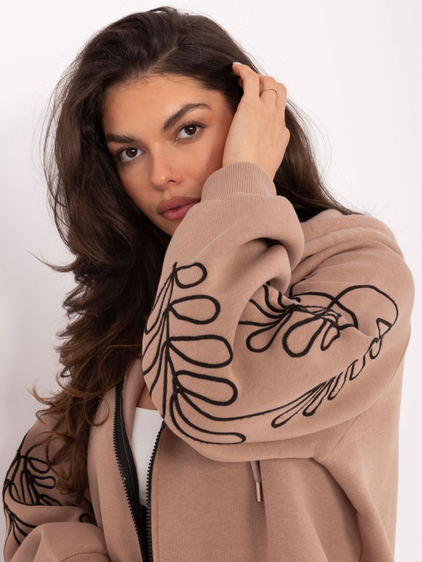 Bluza-RV-BL-A911.22-ciemny bezowy
