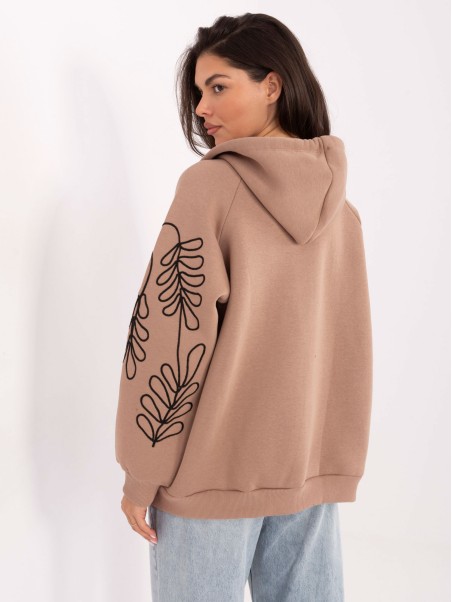 Bluza-RV-BL-A911.22-ciemny bezowy