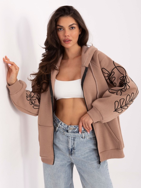 Bluza-RV-BL-A911.22-ciemny bezowy