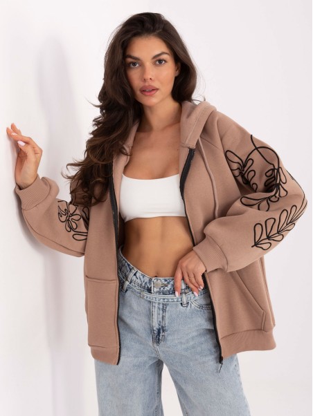 Bluza-RV-BL-A911.22-ciemny bezowy