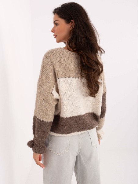Sweter-MI-SW-0903.87-beżowy