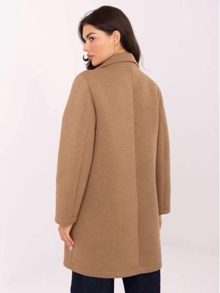 Płaszcz-IT-PL-FL8153.60-camelowy