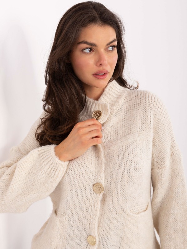 Sweter-MI-SW-WM218.02-jasny beżowy