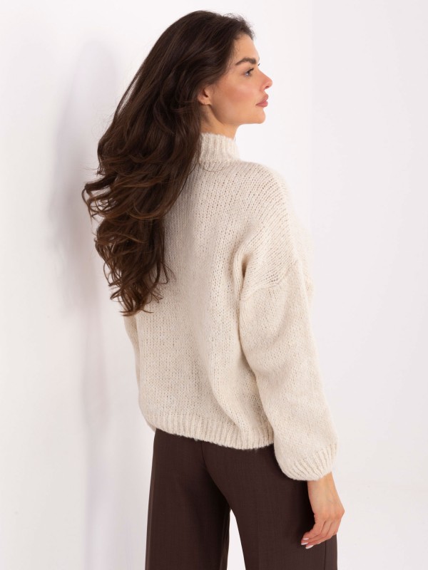 Sweter-MI-SW-WM218.02-jasny beżowy 2