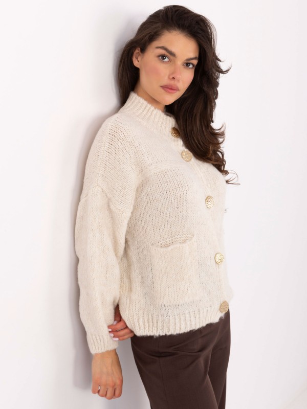Sweter-MI-SW-WM218.02-jasny beżowy