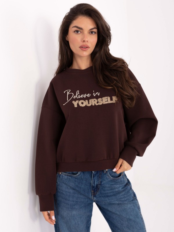 Bluza-IT-BL-H2388.28-ciemny brązowy