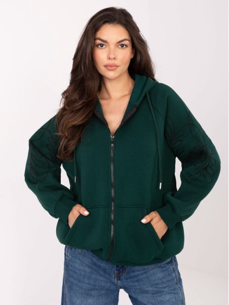 Bluza-RV-BL-A911.22-ciemny zielony