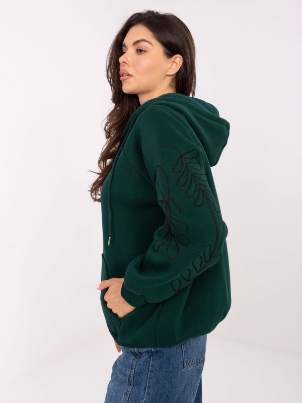 Bluza-RV-BL-A911.22-ciemny zielony