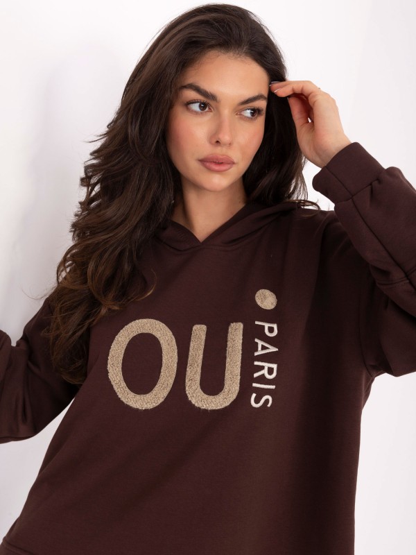 Bluza-IT-BL-H2314.26-ciemny brązowy