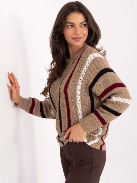 Sweter-IT-SW-93115.13-beżowy