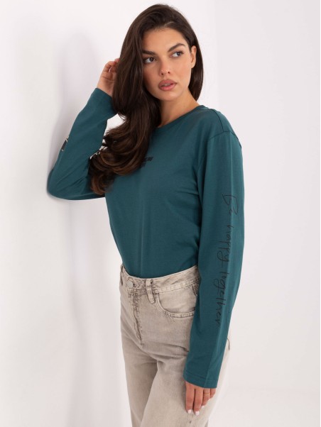 T-shirt-D12022M02688B-morski
