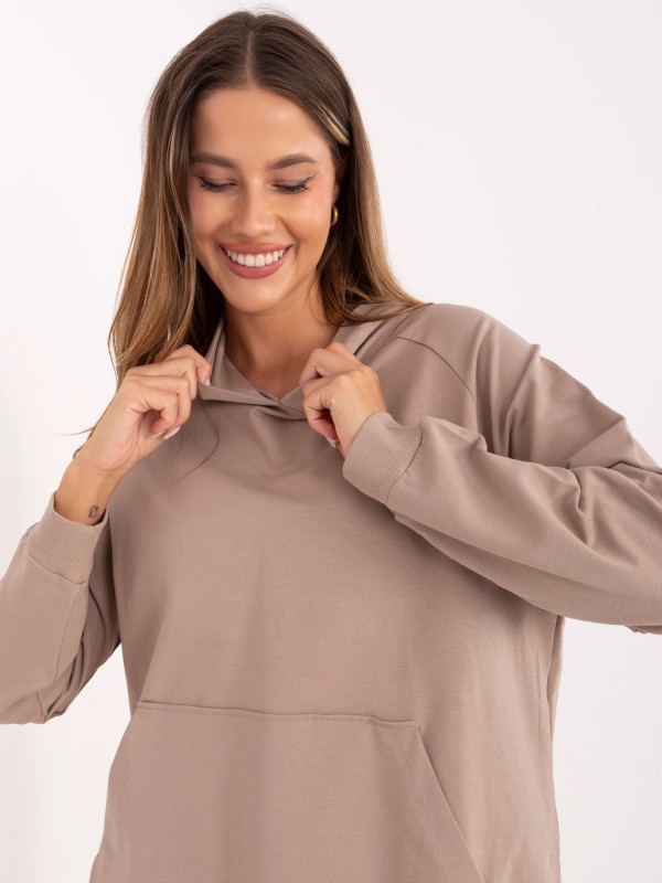 Bluza-RV-BL-A168.18-ciemny bezowy