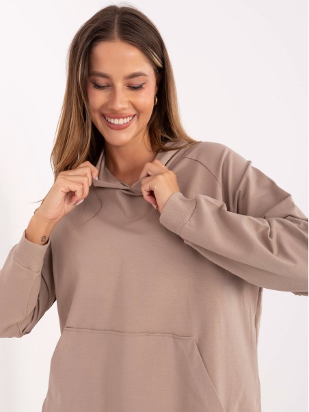 Bluza-RV-BL-A168.18-ciemny bezowy