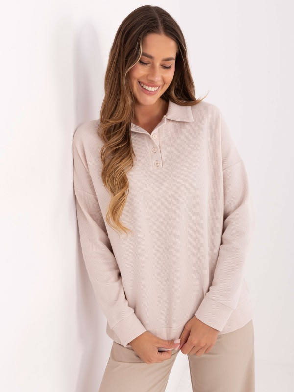 Bluzka-LK-BZ-510126.00-jasny beżowy