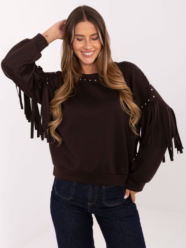 Bluza-IT-BL-21731.85-ciemny brązowy