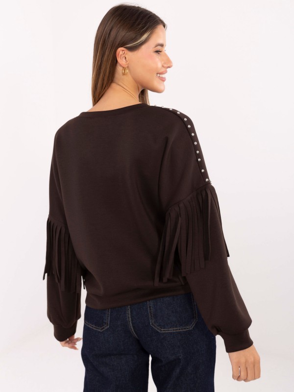 Bluza-IT-BL-21731.85-ciemny brązowy