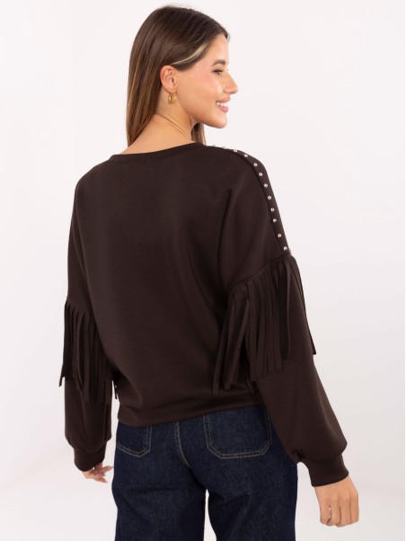 Bluza-IT-BL-21731.85-ciemny brązowy