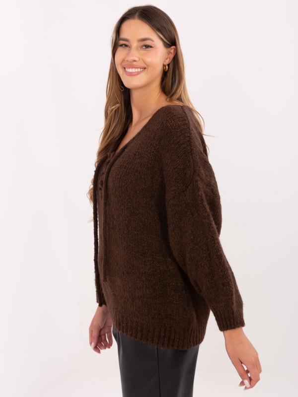 Sweter-MI-SW-0919.18-brązowy