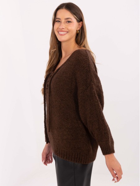 Sweter-MI-SW-0919.18-brązowy