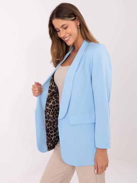 Švarkas-DHJ-MA-18657-1,86-šviesiai mėlyna 2