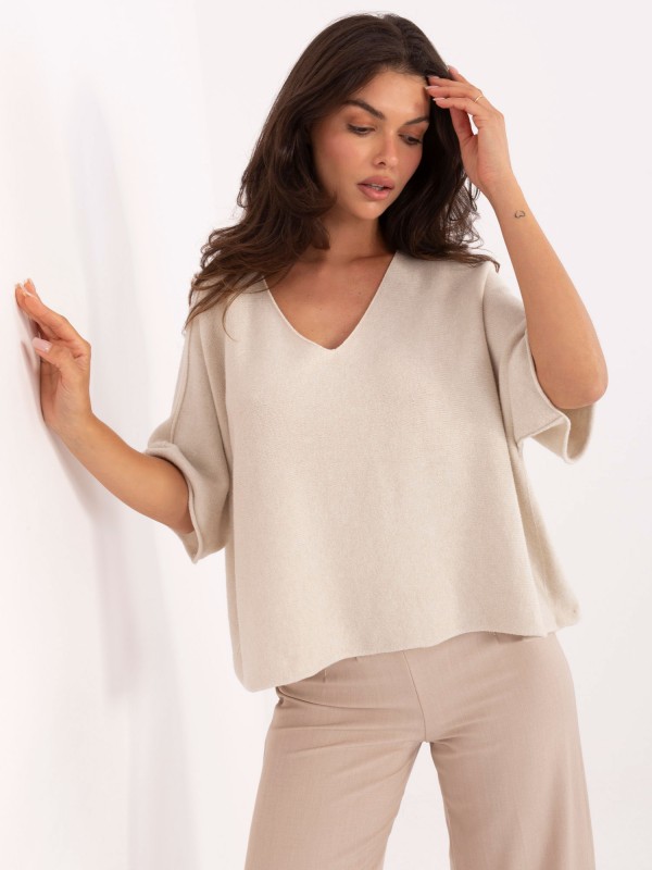 Sweter-IT-SW-2202.52-jasny beżowy