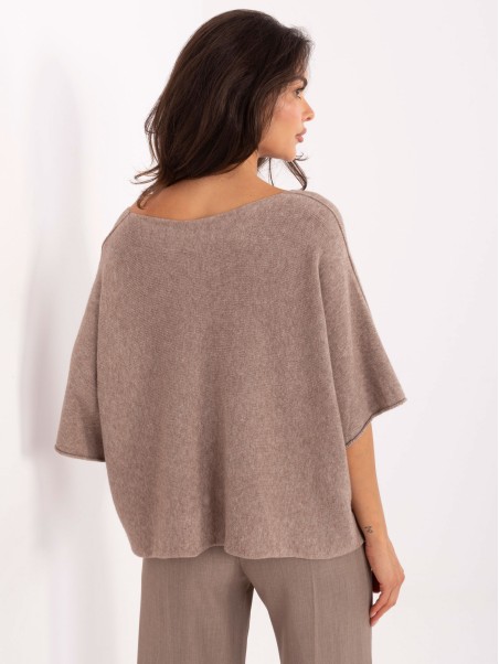 Sweter-IT-SW-2202.52-ciemny bezowy