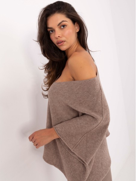 Sweter-IT-SW-2202.52-ciemny bezowy