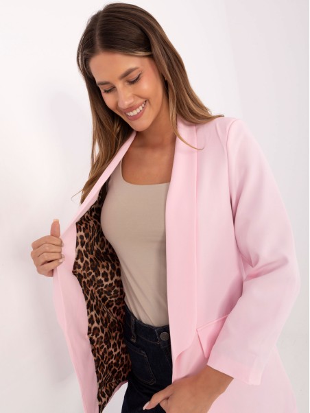 Švarkelis-DHJ-MA-18657-1,86-šviesiai rožinė