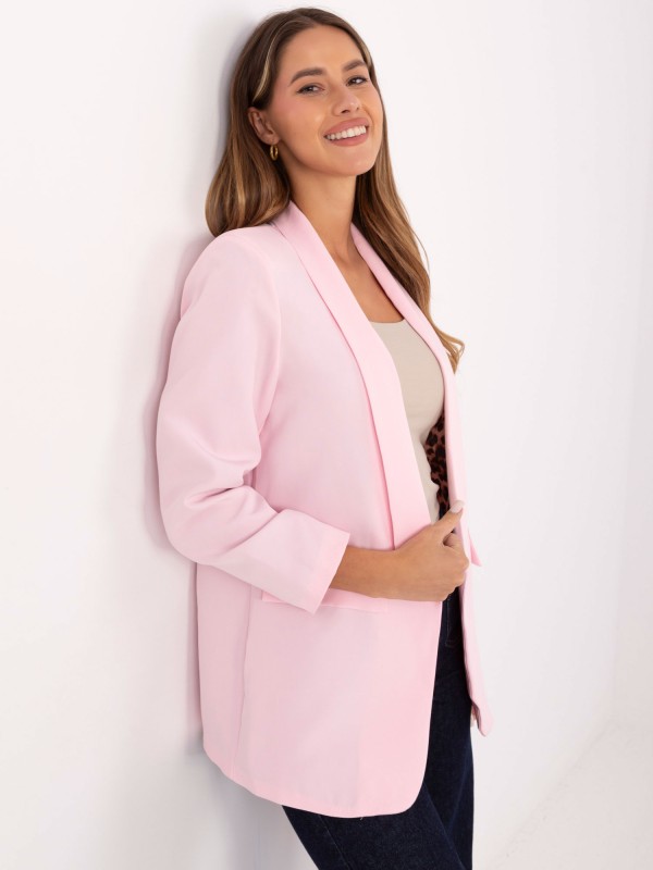 Švarkelis-DHJ-MA-18657-1,86-šviesiai rožinė