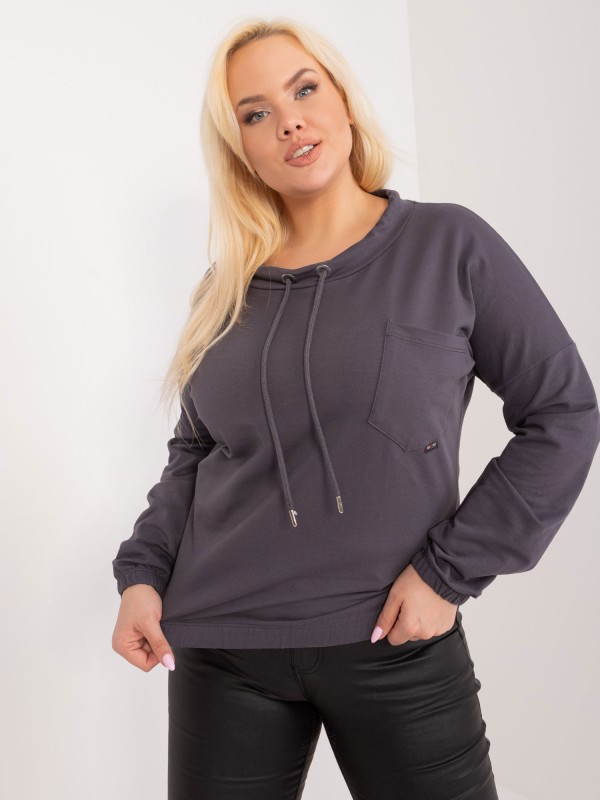 Bluzka-RV-BZ-9234.38-grafitowy Bluzka-RV-BZ-9234.38-grafitowy