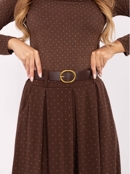 Sijonas-DHJ-SD-19720-1,32-tamsiai rudas