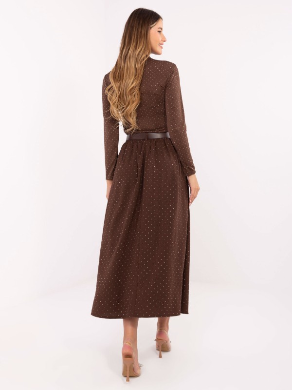 Sijonas-DHJ-SD-19720-1,32-tamsiai rudas