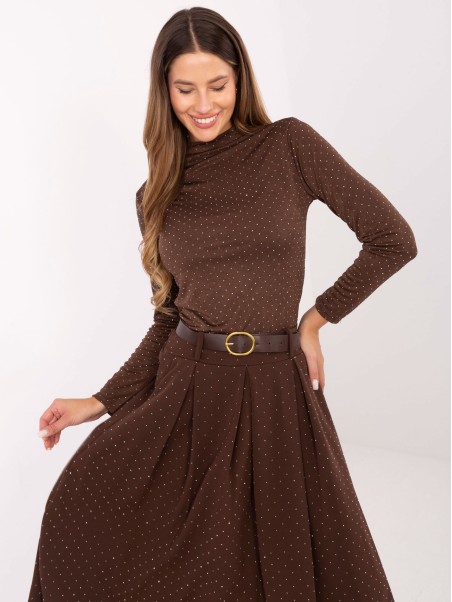 Sijonas-DHJ-SD-19720-1,32-tamsiai rudas