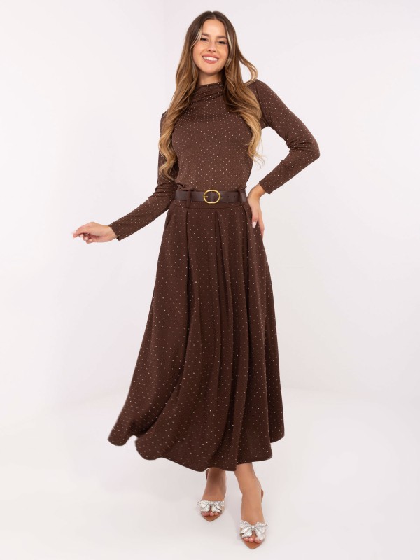 Sijonas-DHJ-SD-19720-1,32-tamsiai rudas